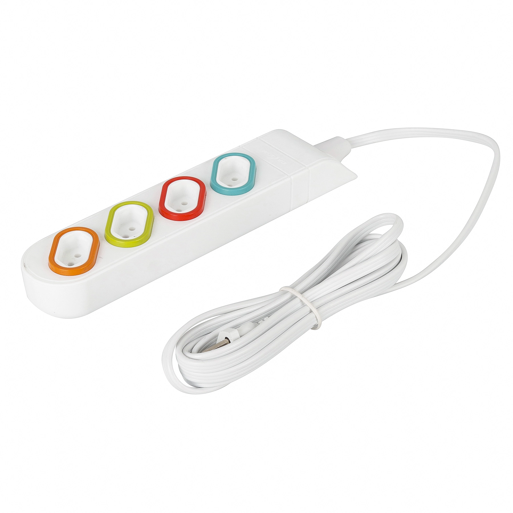 Extensao Multi Tomadas 2p T 1, Branco, . Marca: Daneva