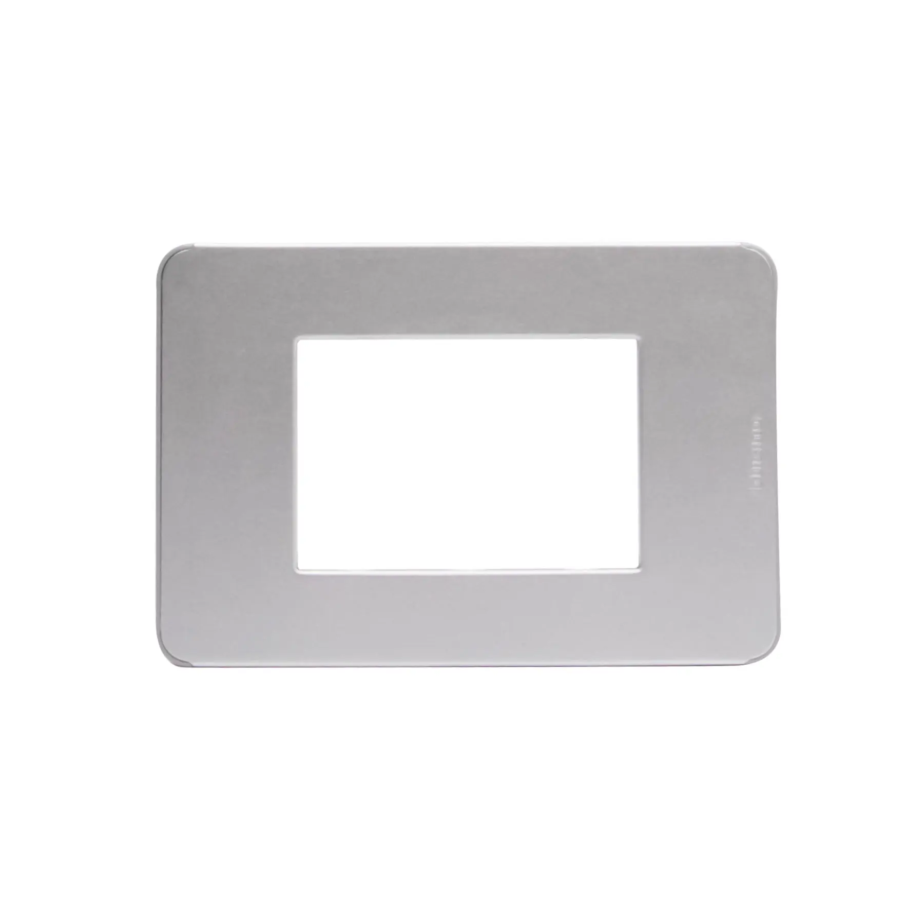 Placa sem Suporte 4X2 Cinza Natural Matix Go Bticino