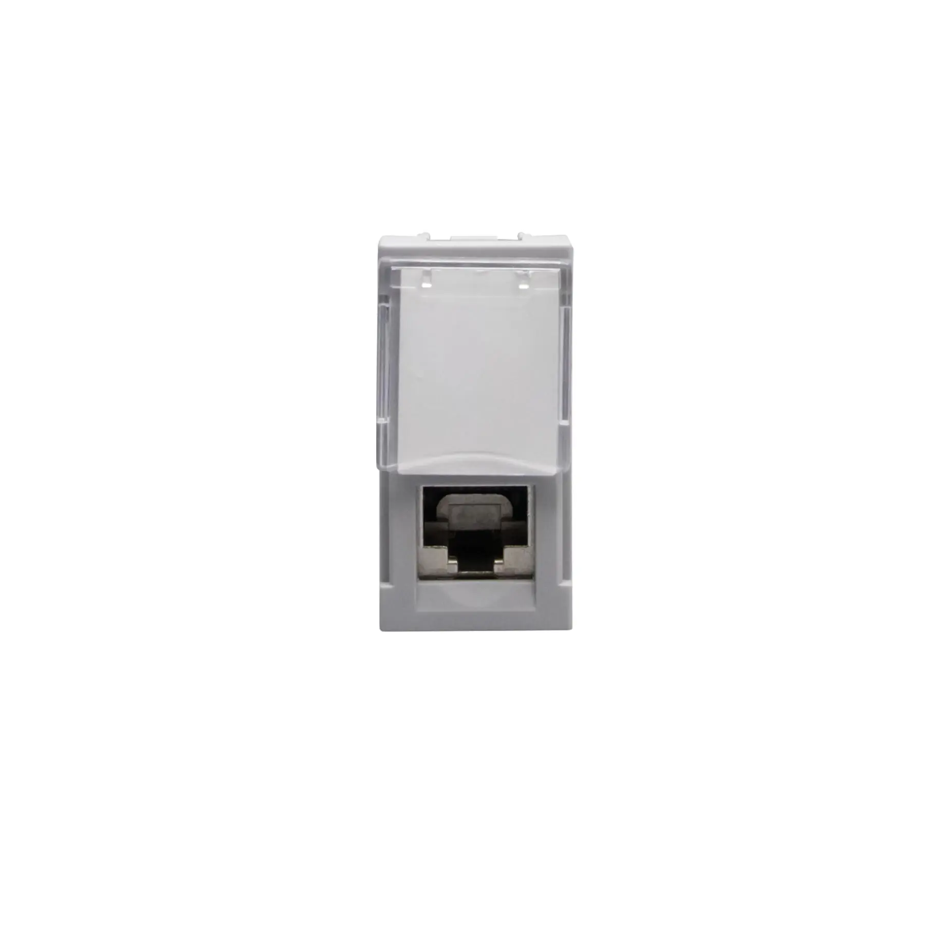 Módulo Tomada Dados Rj45 Cat6A Cinza Matix Go Bticino
