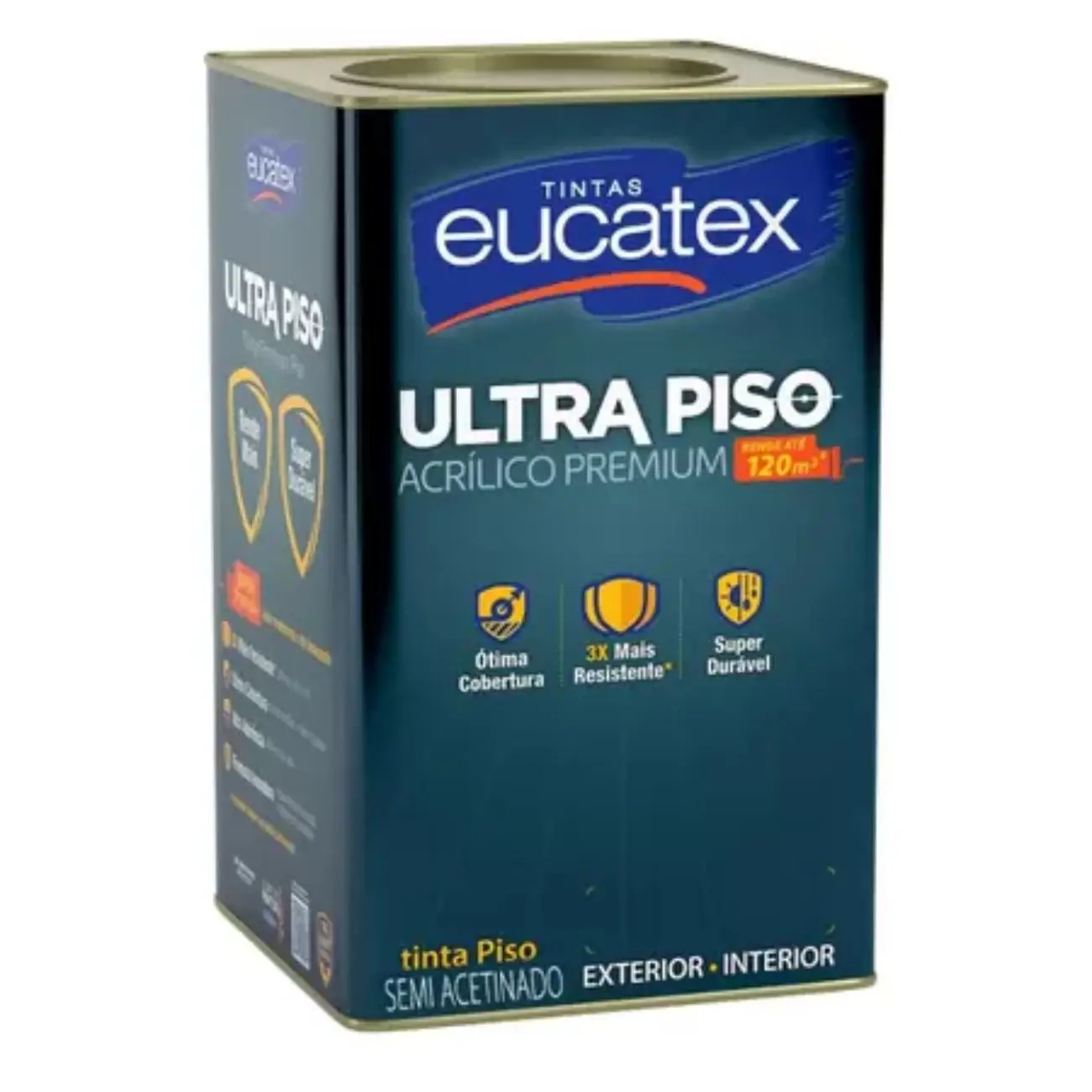 Eucatex Tinta Acrilico Piso Branco 18l