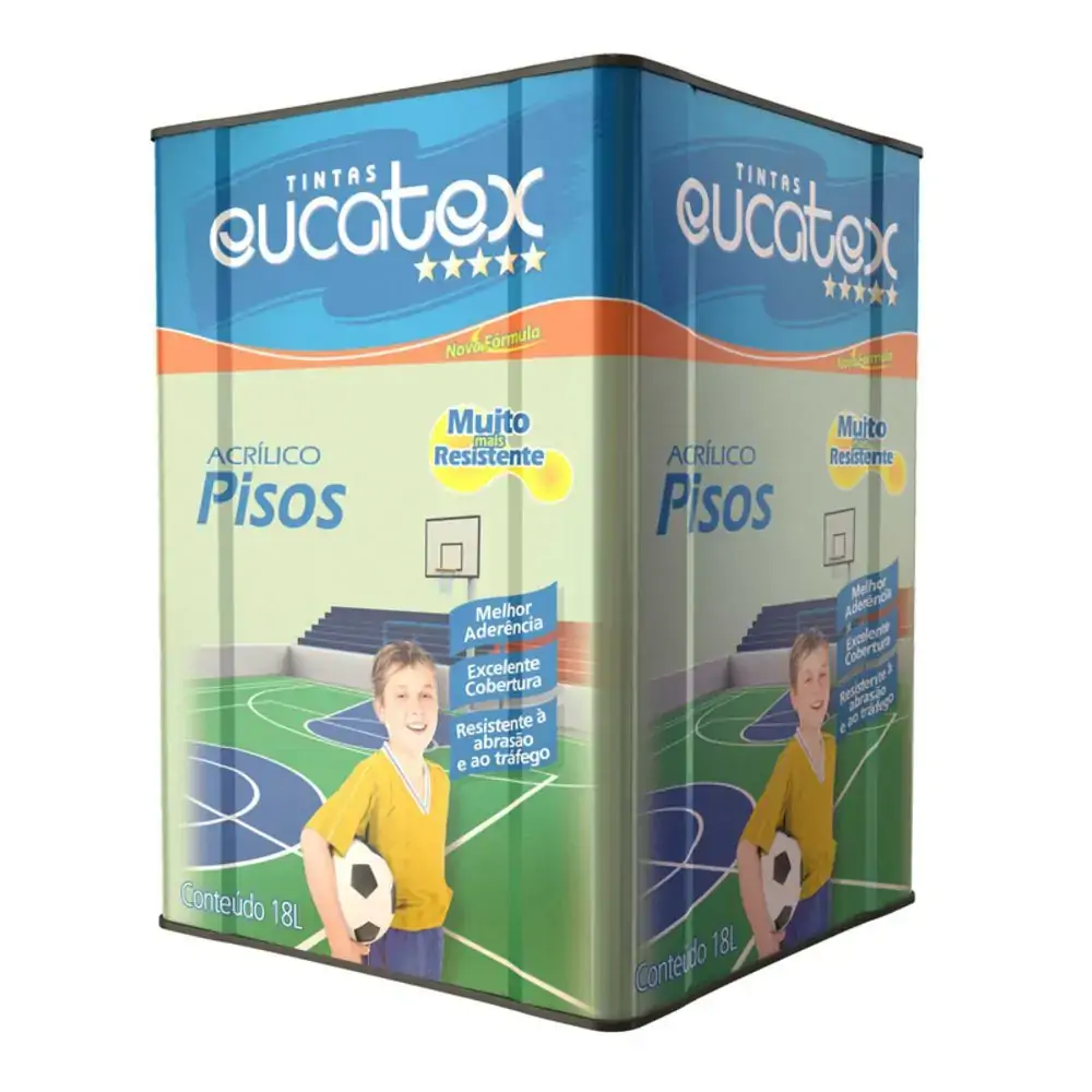 Loja Latex Eucatex Piso Prem. Concreto Lt