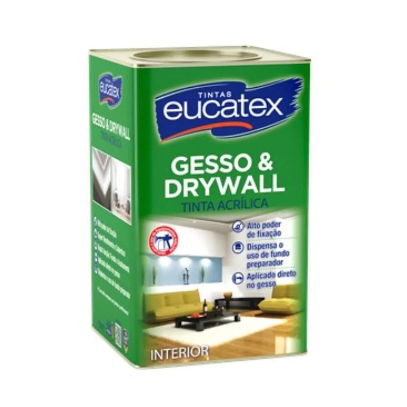 Eucatex Gesso E Drywall 18 L
