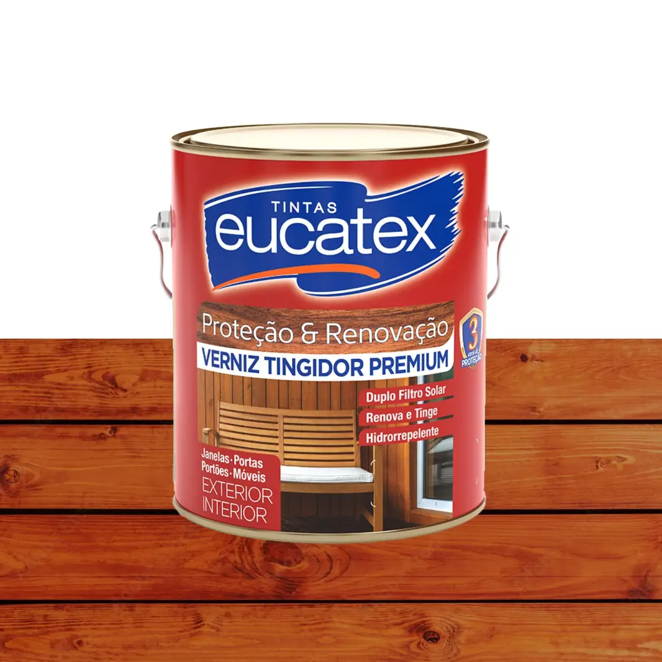 Verniz Eucatex Tingidor Mogno 900ml