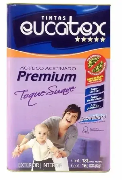 Loja Latex Eucatex Prem. Acet Toque Suave Branco