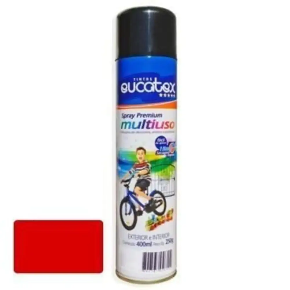 Loja Spray Vermelho 250g Eucatex