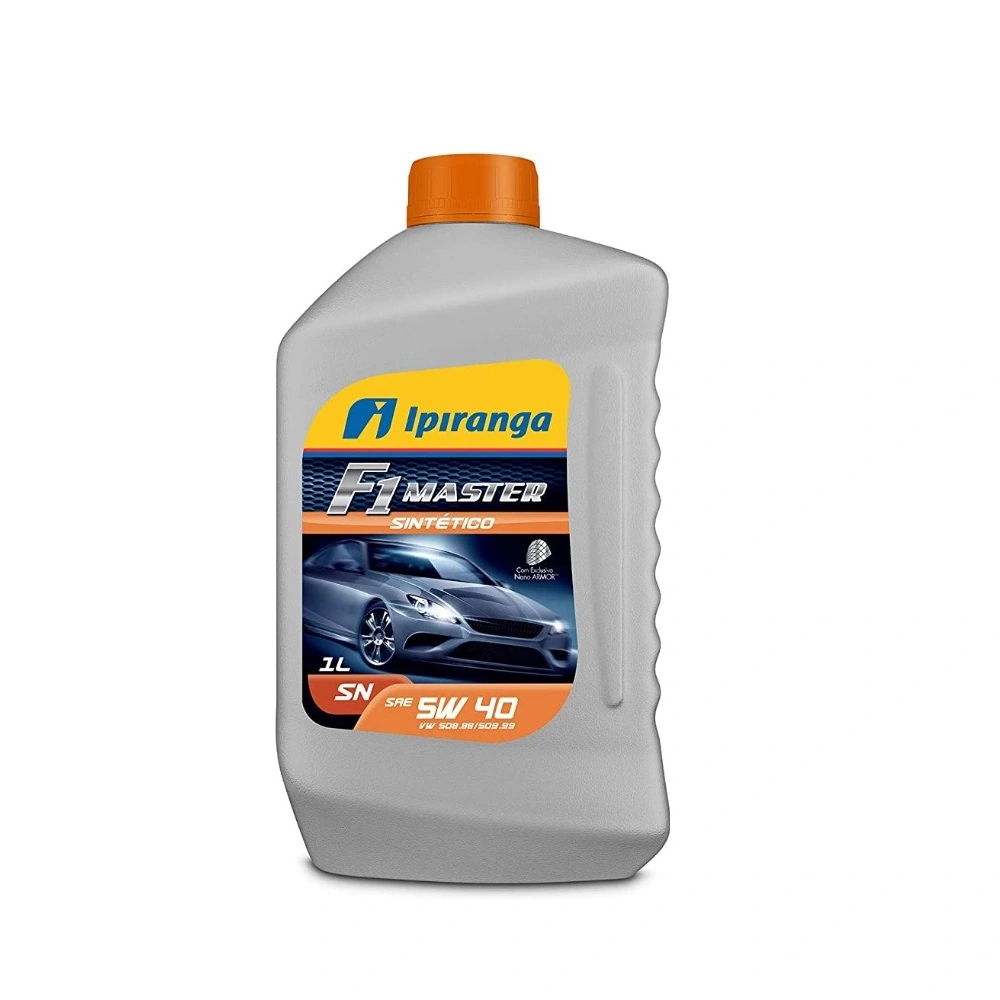 Óleo de Motor 5W40 Sn F1 Master Sintético 1 Litro - IPIRANGA 01076300