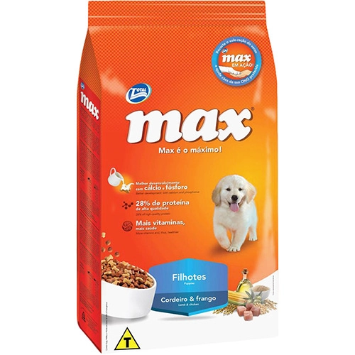 Ração Max Cães Filhotes 1kg Total