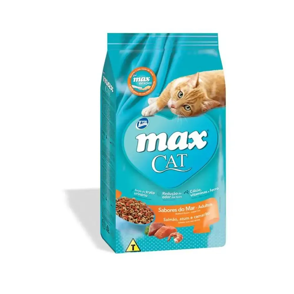Racao Max Cat Sabores Do Mar 1kg