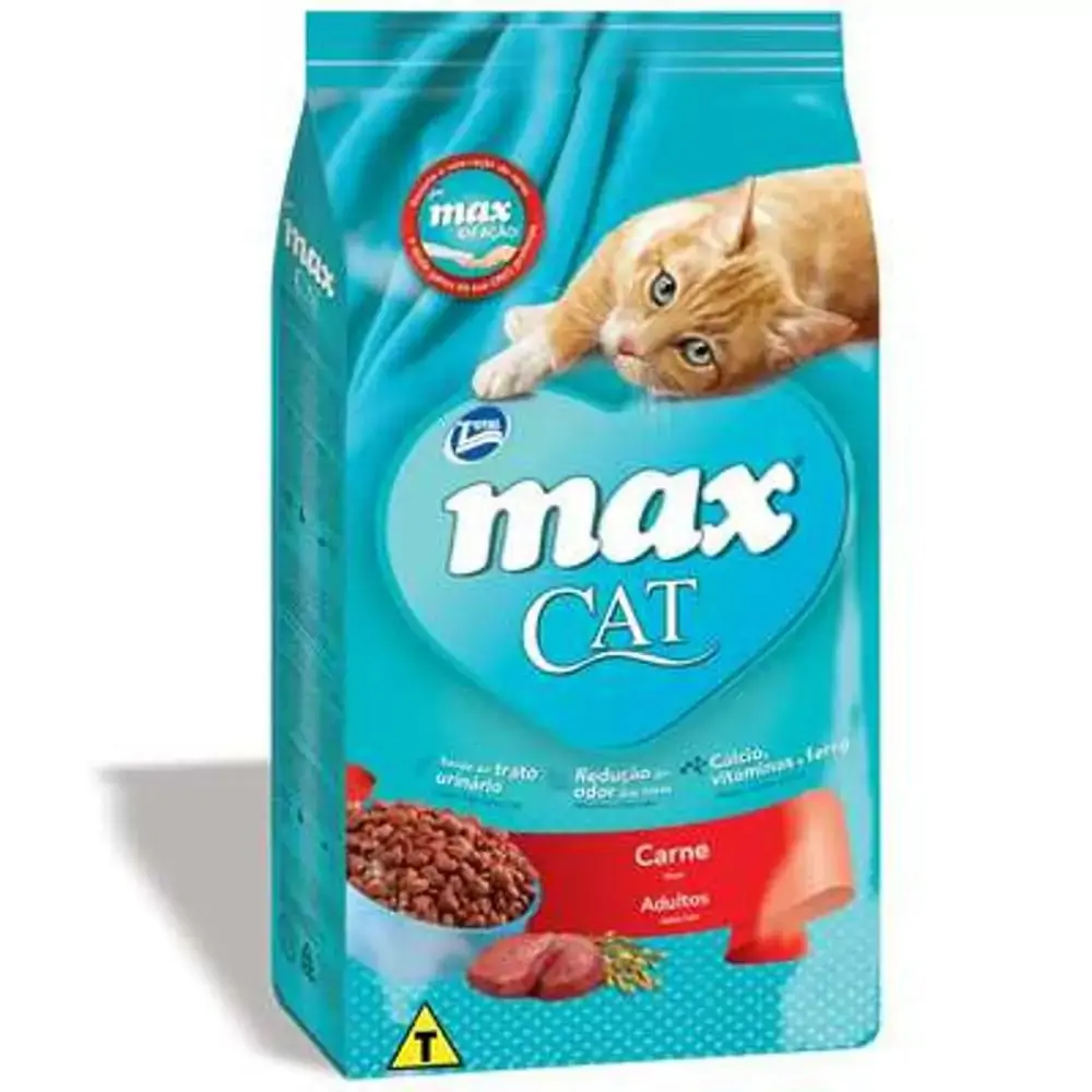Racao Max Cat Carne 1kg