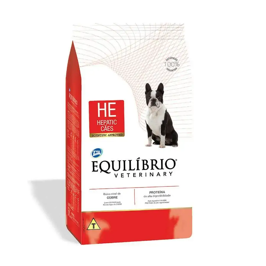 Ração Equilíbrio Veterinary Hepatic Para Cães Adultos