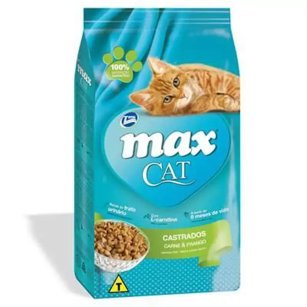 Racao Max Cat Castrado 1kg