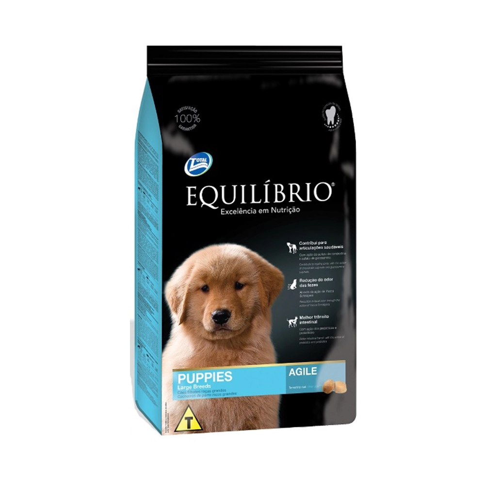 Ração Equilíbrio Filhote Raças Grandes 15kg
