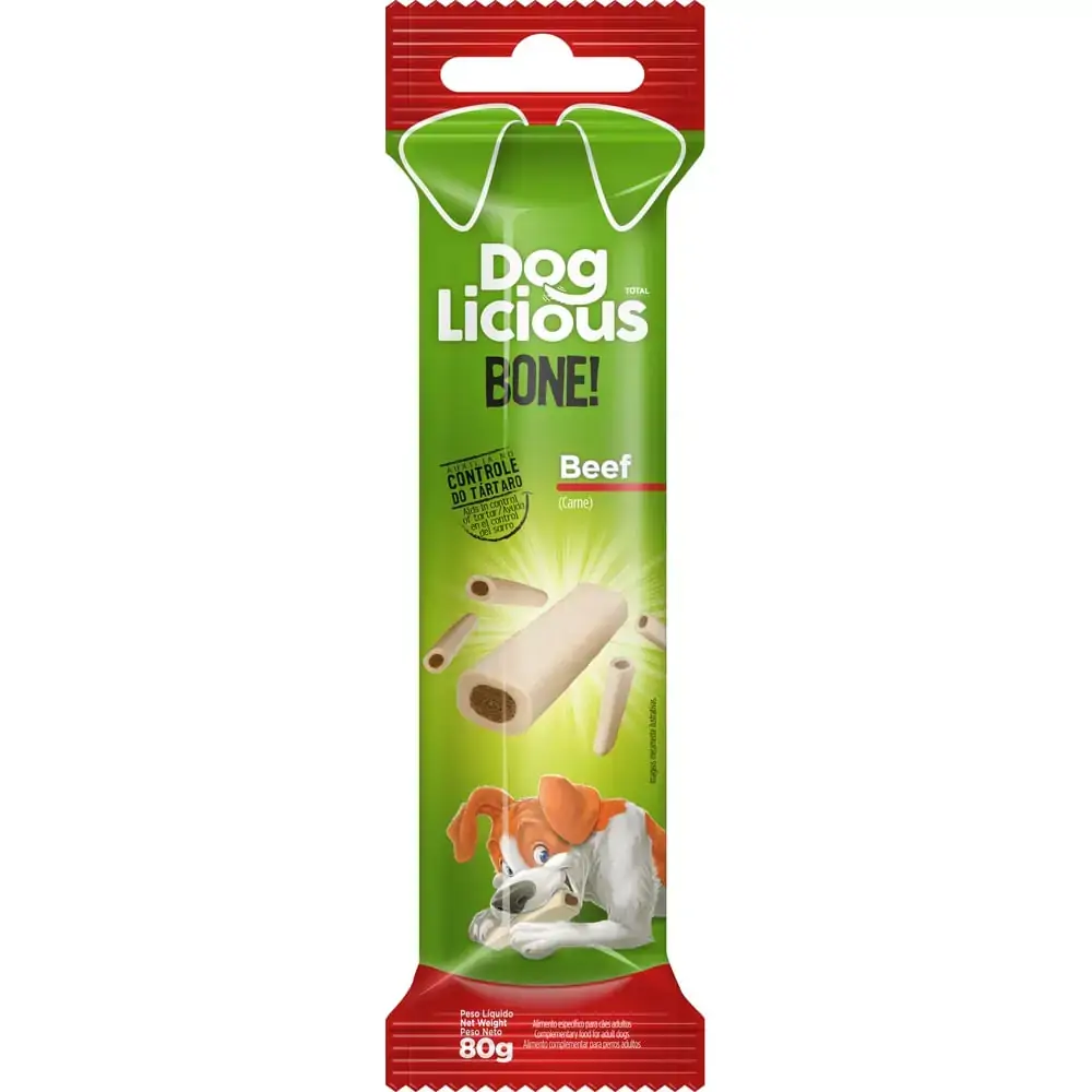 Racao Dog Licious Bone 80g