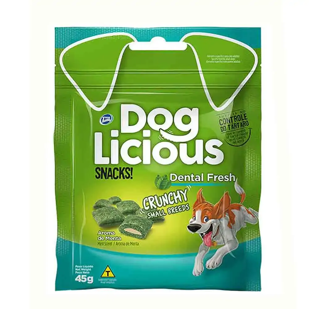 Racao Dog Licious Dental Crunch Sb 45g