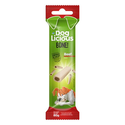 Racao Dog Licious 80g Bone Beef