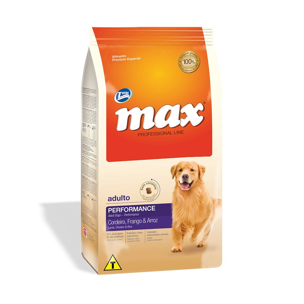 Max Caes Adulto Performance 20kg