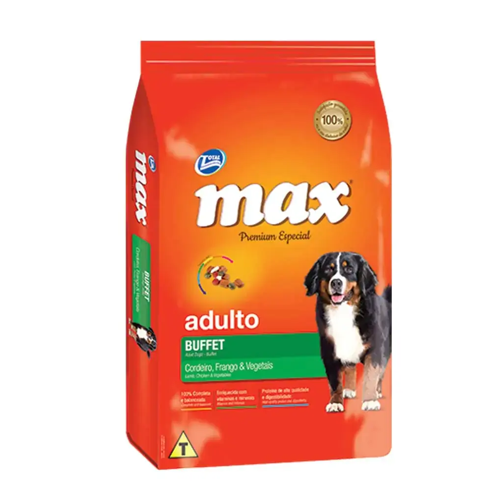 Ração Total Max Buffet Para Cães Adultos De Raças Médias 15 Kg