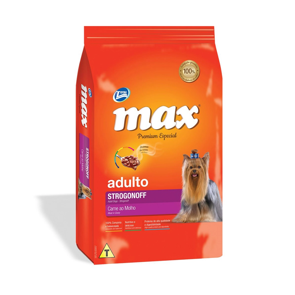 Ração Total Max Strogonoff Para Cães Adultos 15 Kg Substituido