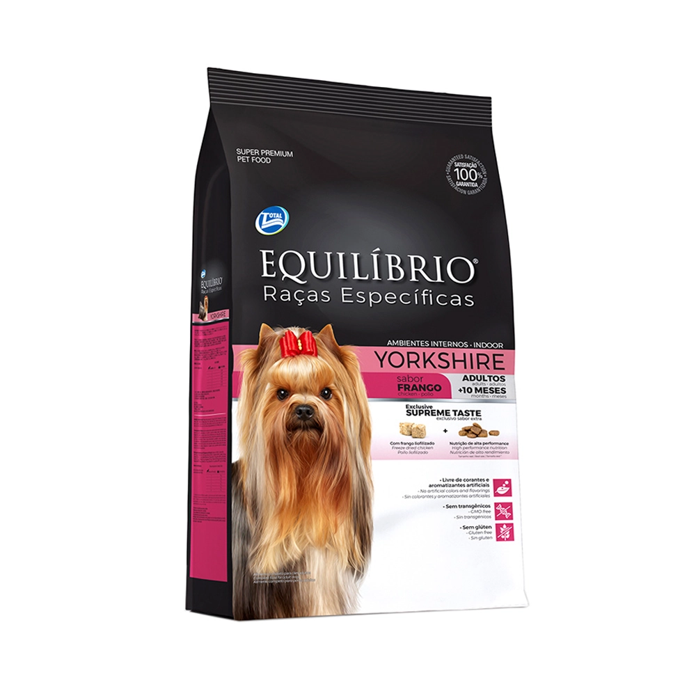 Ração Equilíbrio Raças Específicas Yorkshire Adultos 2kg