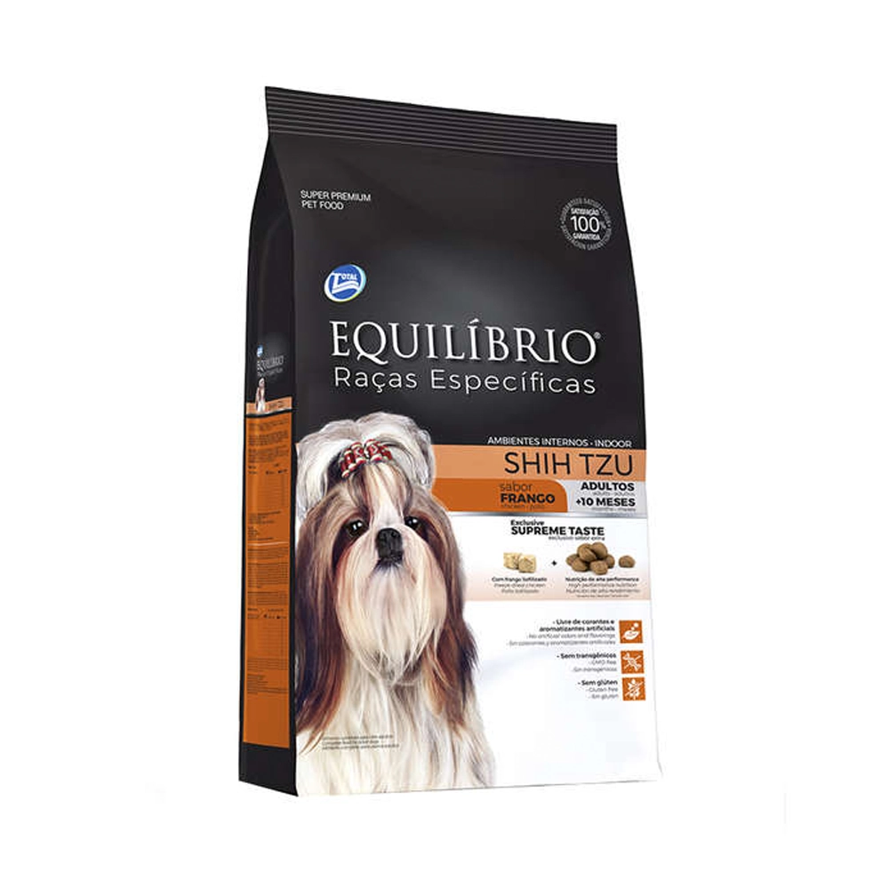 Ração Equilíbrio Raças Específicas Shih Tzu Adultos 7,5kg