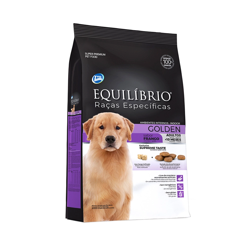 Ração Equilíbrio Para Cães Golden Adultos Sabor Frango 12kg