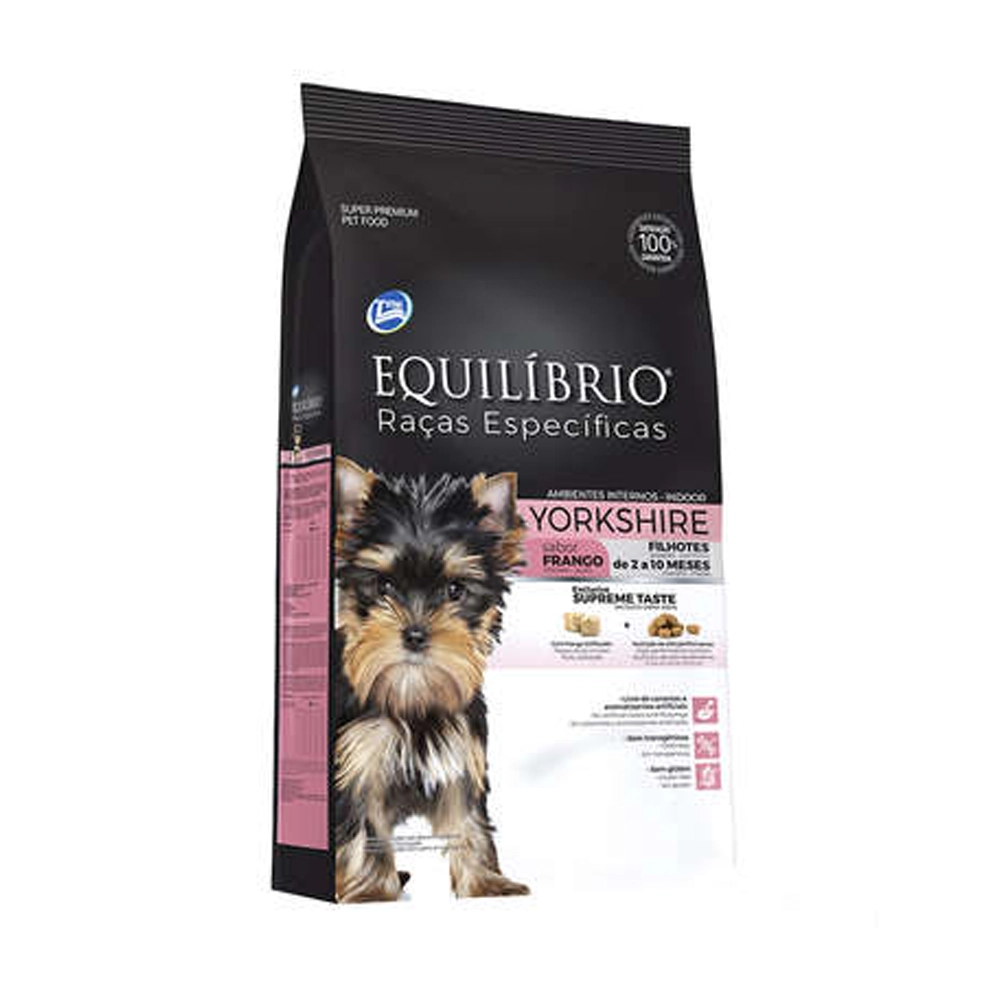 Ração Equilíbrio Raças Específicas Yorkshire Filhotes 2kg