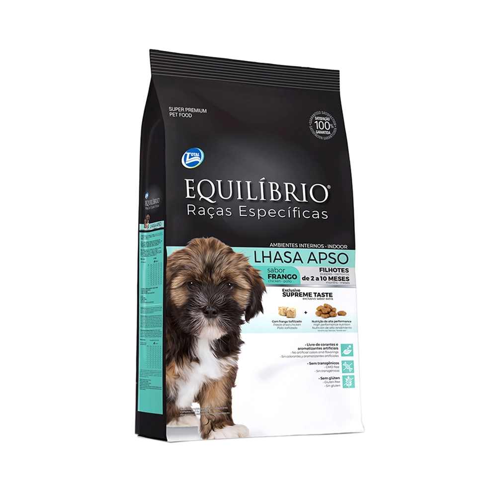 Ração Equilíbrio Raças Específicas Lhasa Apso Filhotes 2kg