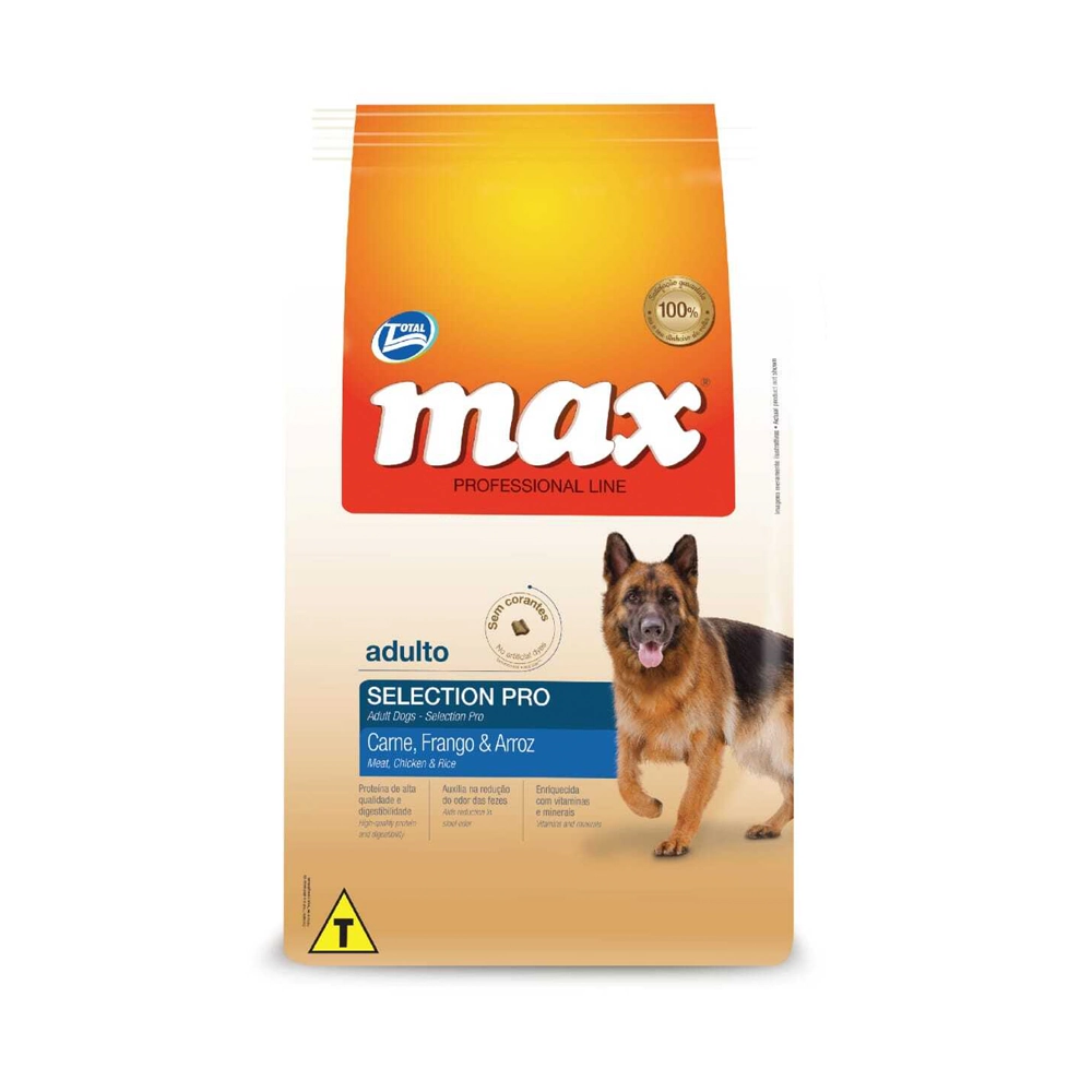Racao Max Caes Ad Selection Pro 20kg Sc/20