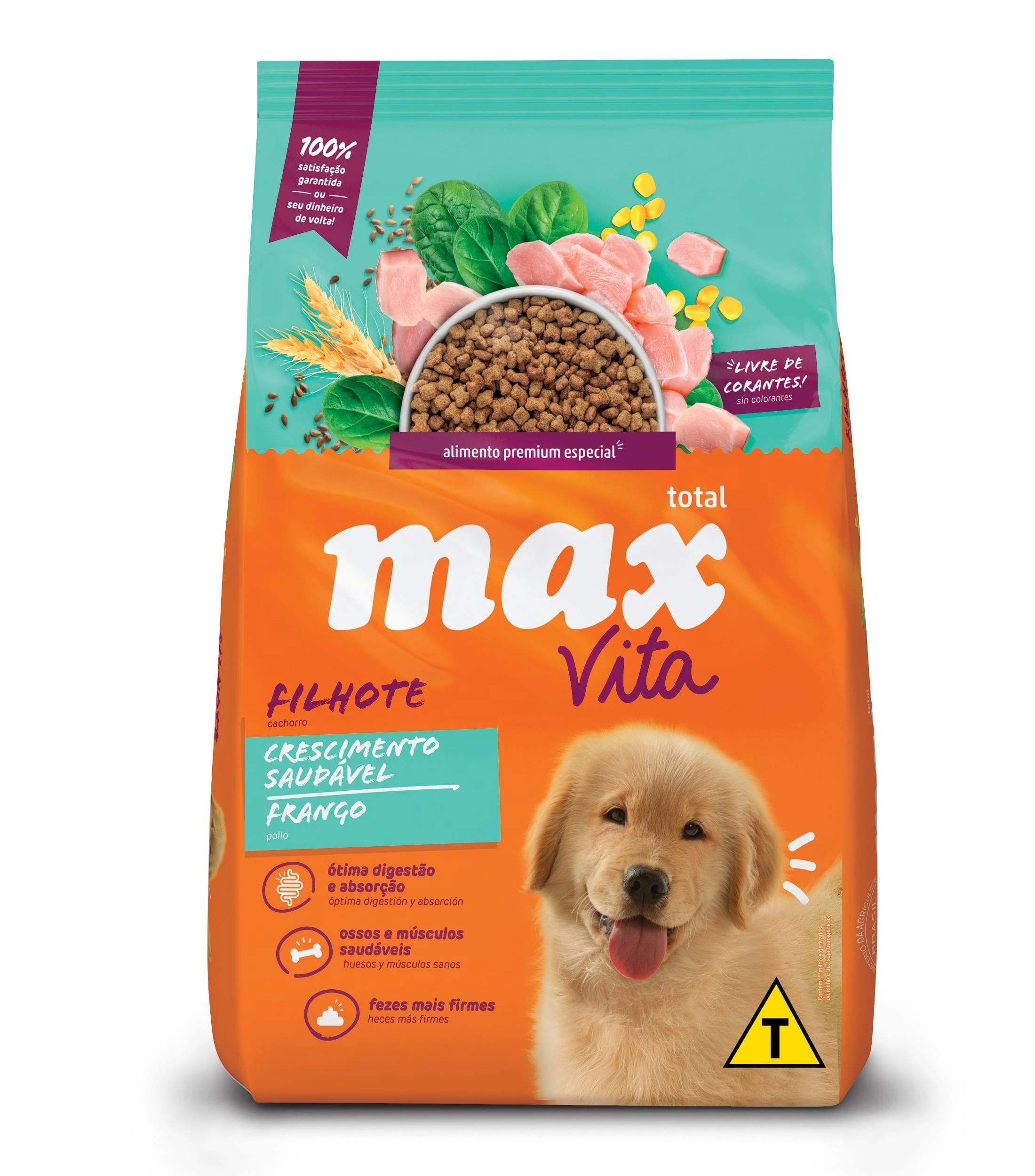 Racao Max Vita Frango Filhote 1 Kg Sc/01 Kg