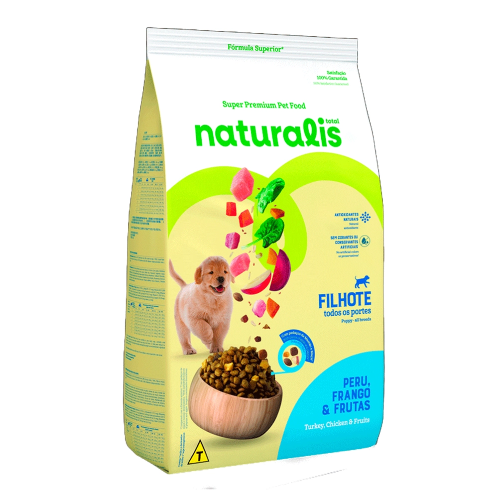 Nat Caes Fil Peru Frango Frutas 2.5kg
