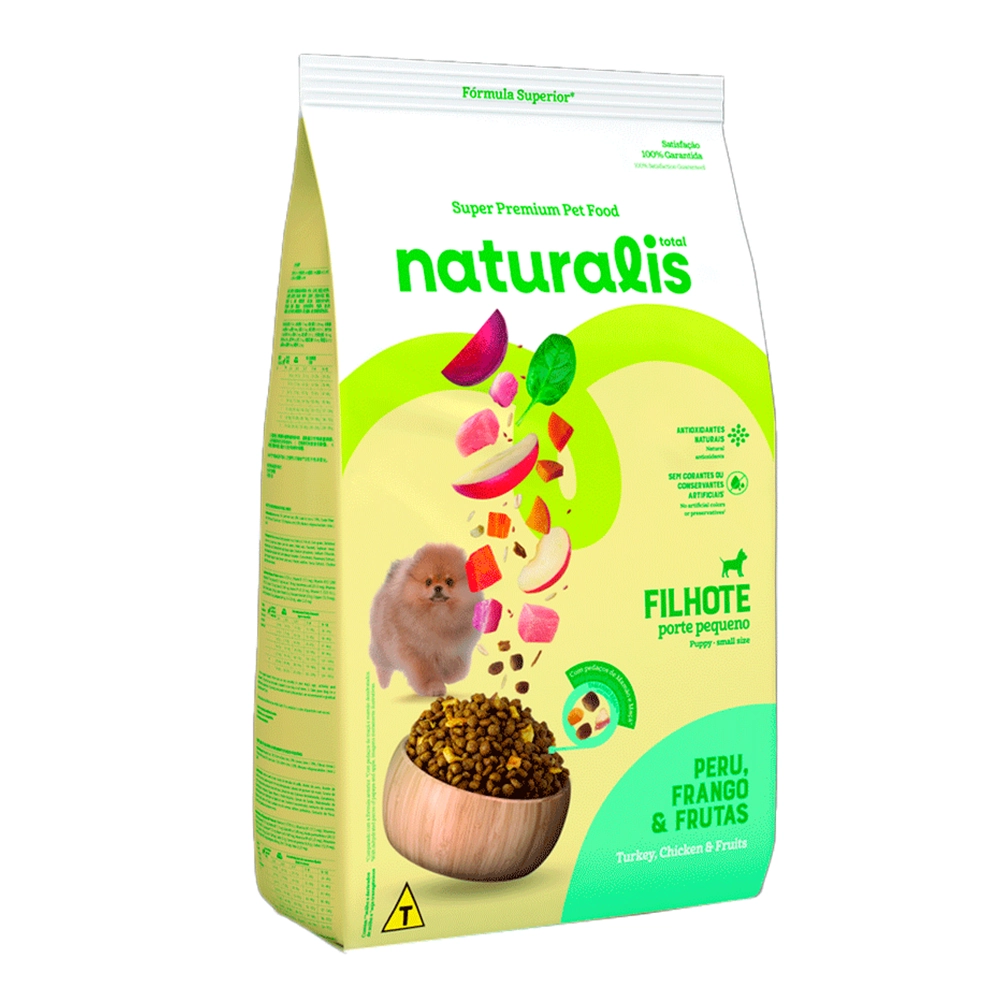 Nat Caes Fil Peru Frango Frutas Pp 1kg