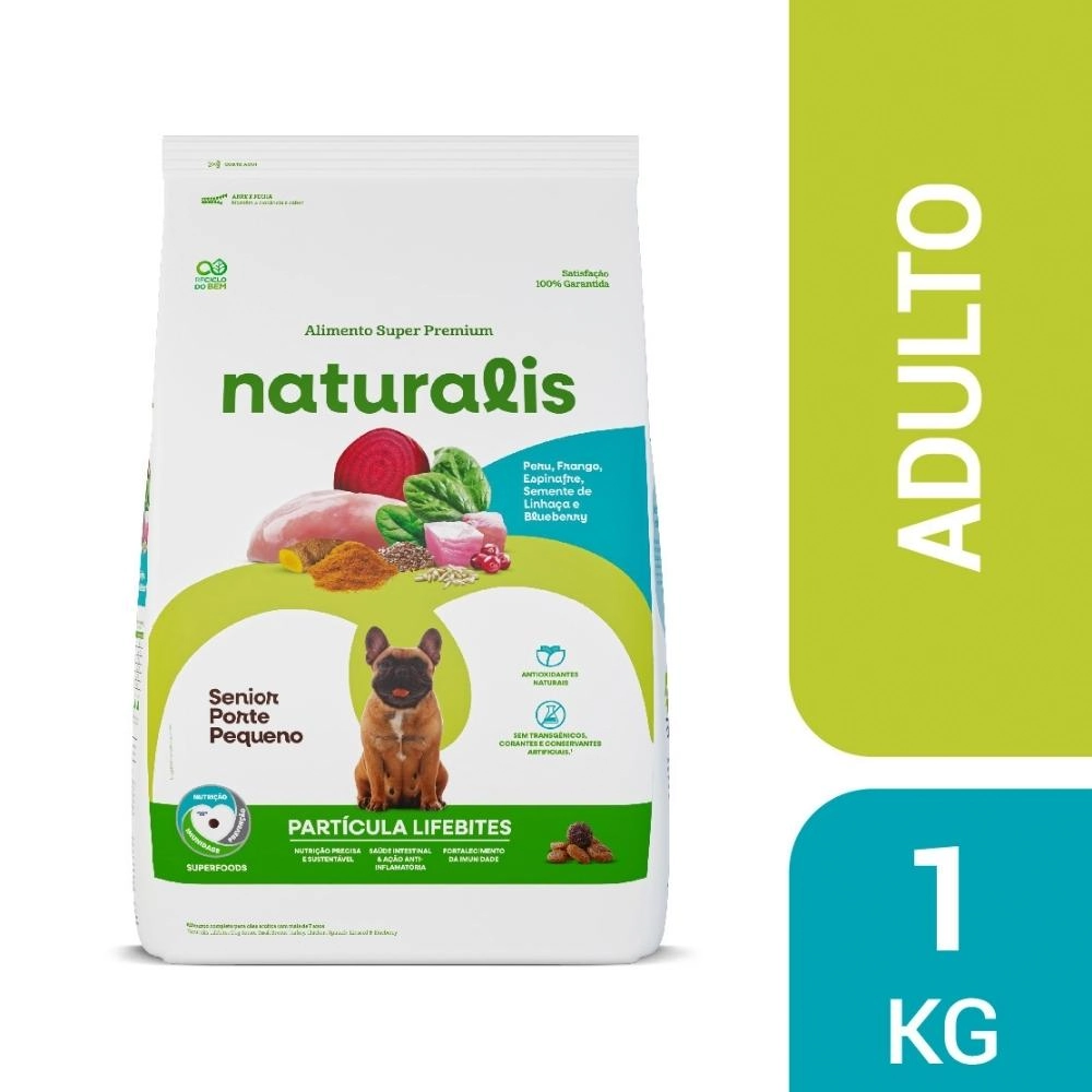 Naturalis Lifebits Dog Senior Small Bre 1kg
