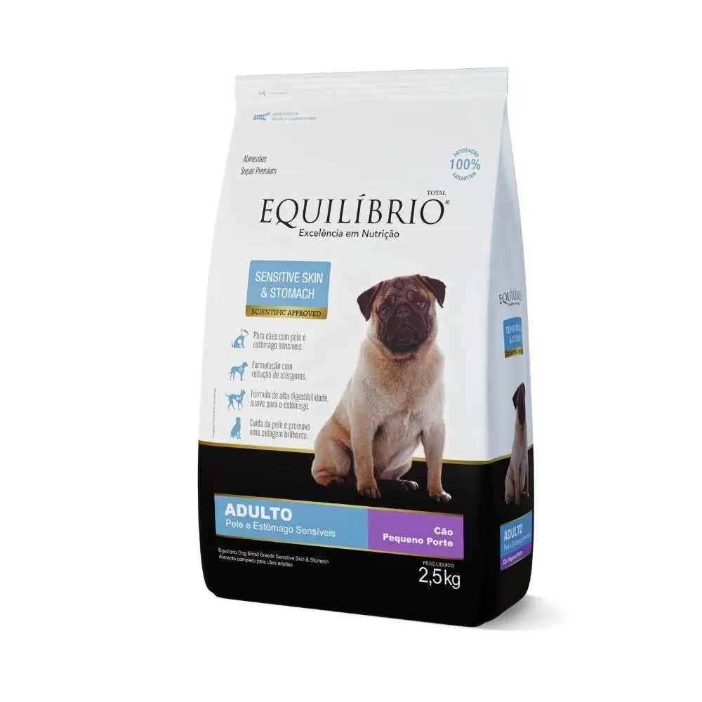 Equilibrio Caes Ad Sensitive Skin Stomach Small Breeds 2,5kg