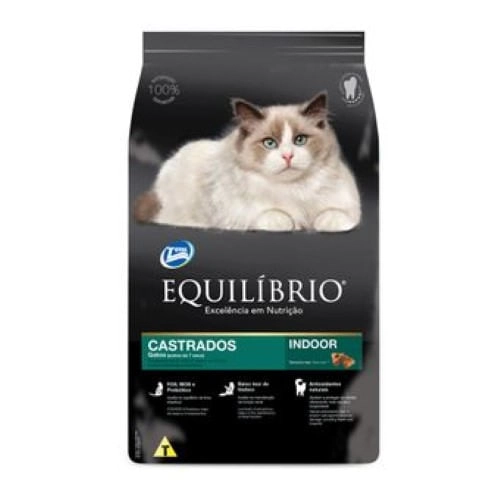 Racao Equilibrio Gato Adulto Senior Frango 1,5kg