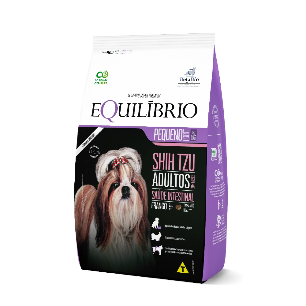 Racao Equilibrio Caes Adulto Shih Tzu Frango 2,5kg