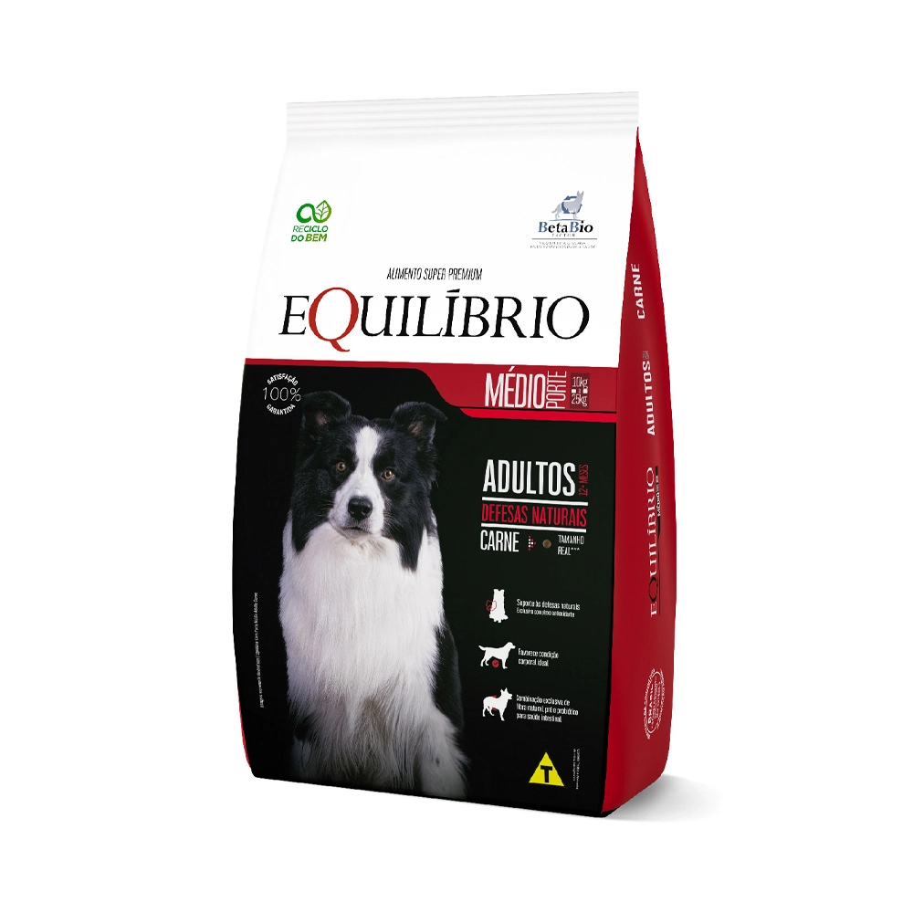 Equilibrio Caes Pmed Ad Carne 12kg