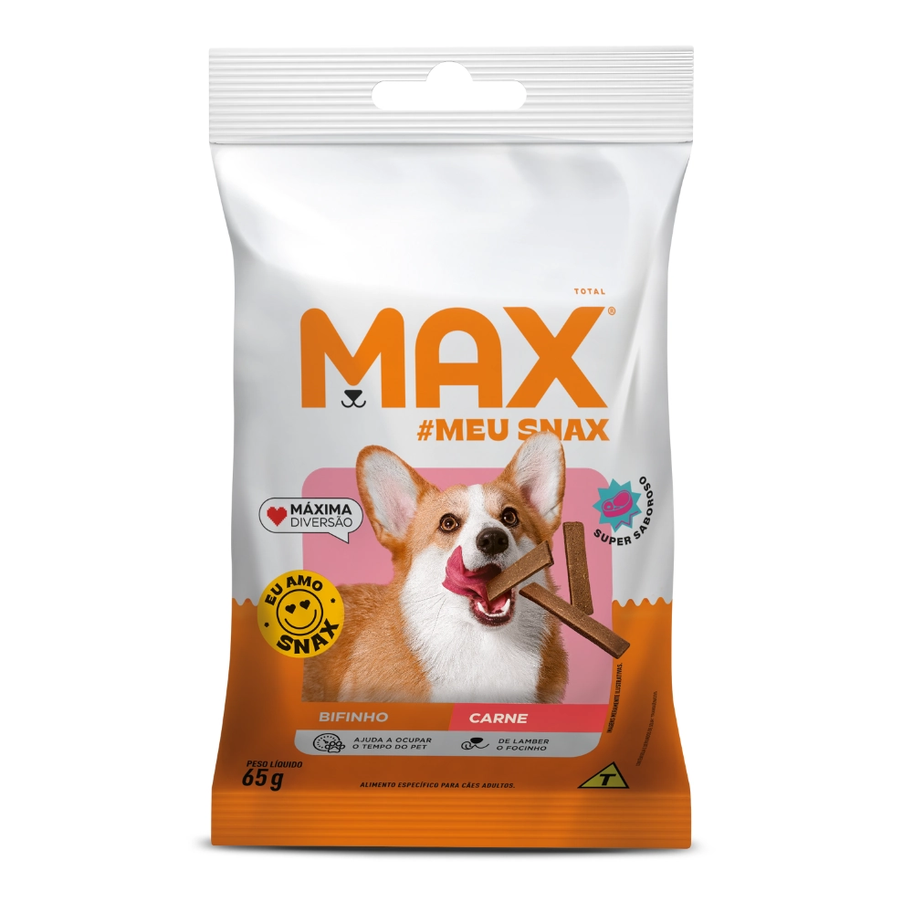 Max Meu Snax Bifinho Carne 65g