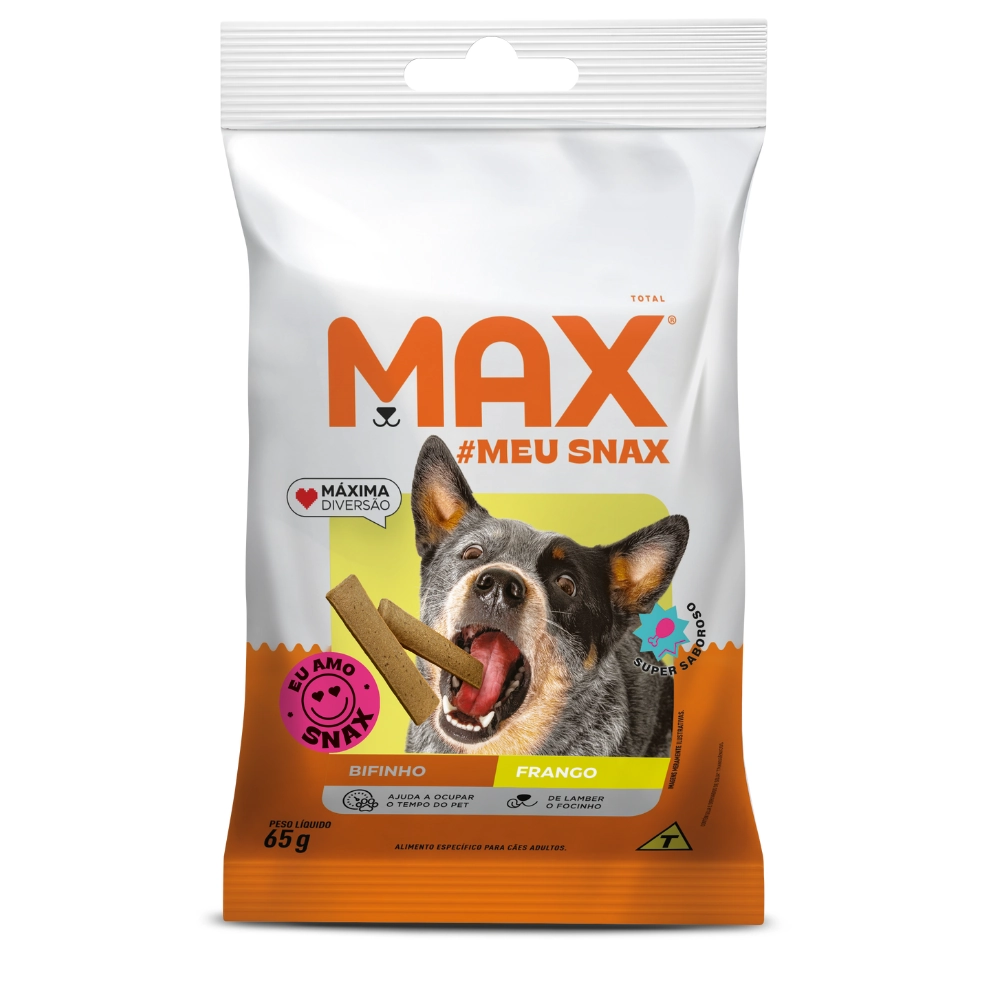 Bifinho Max Snack Frango 65g
