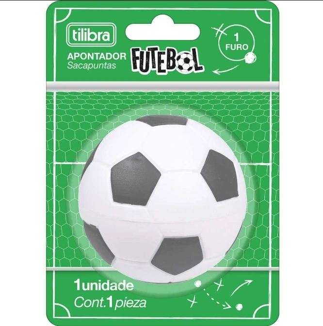 Apontador Tilibra 1 Furo Cd Futebol