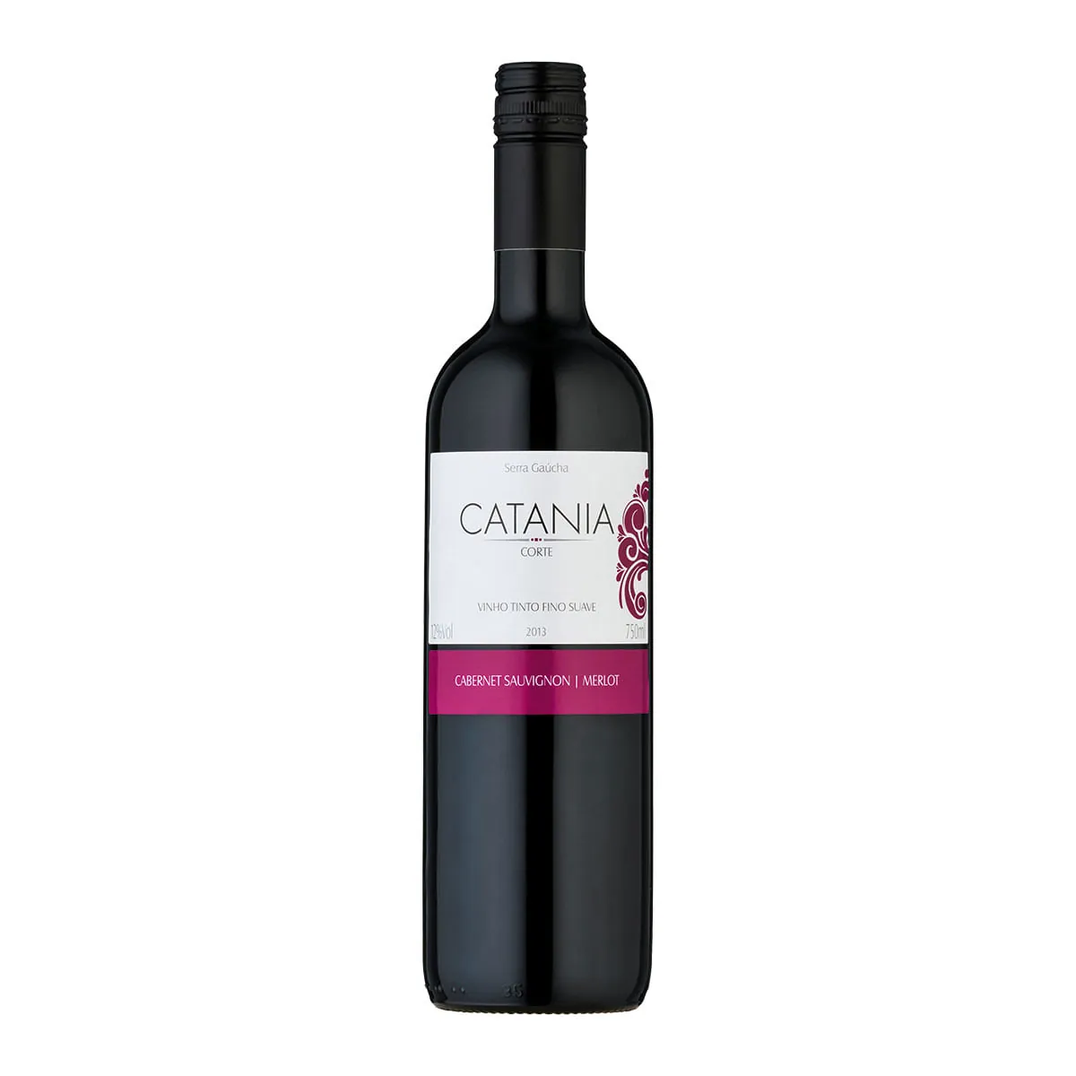 Vinho Tinto Suave Catania Cabernet Sauvignon e Merlot 750ml