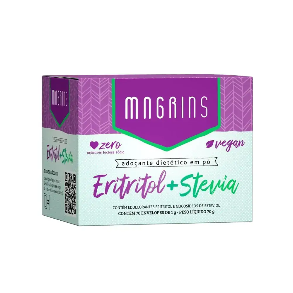 Adocante Magrins Stevia Eritritol C/70