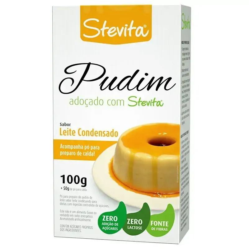 Stevita Pudim Sabor Leite Condensado 100g