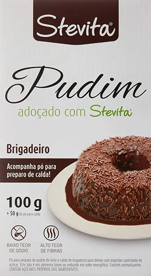 Pudim Adoçado Sabor Brigadeiro 100g Stevita