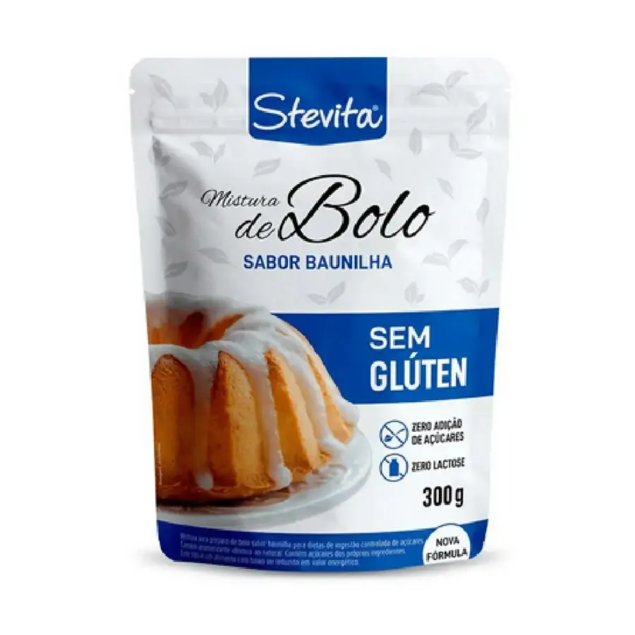 Mistura De Bolo Stevita Baunilha 300g