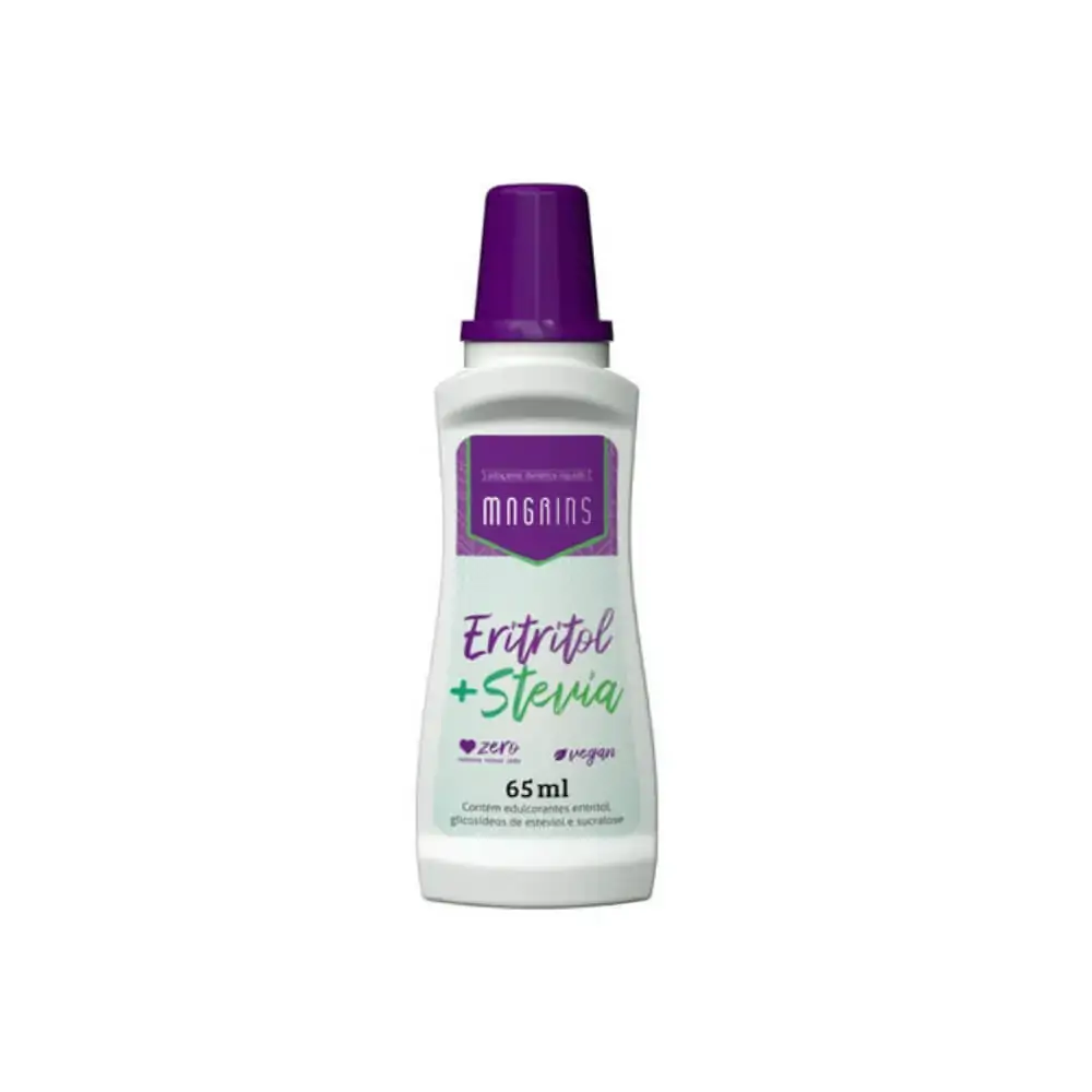 Adocante Magrins Stevia Eritritol 65ml