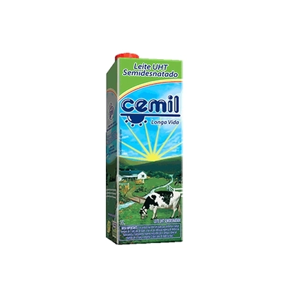 Leite Cemil Uht Semidesnatado 1lt