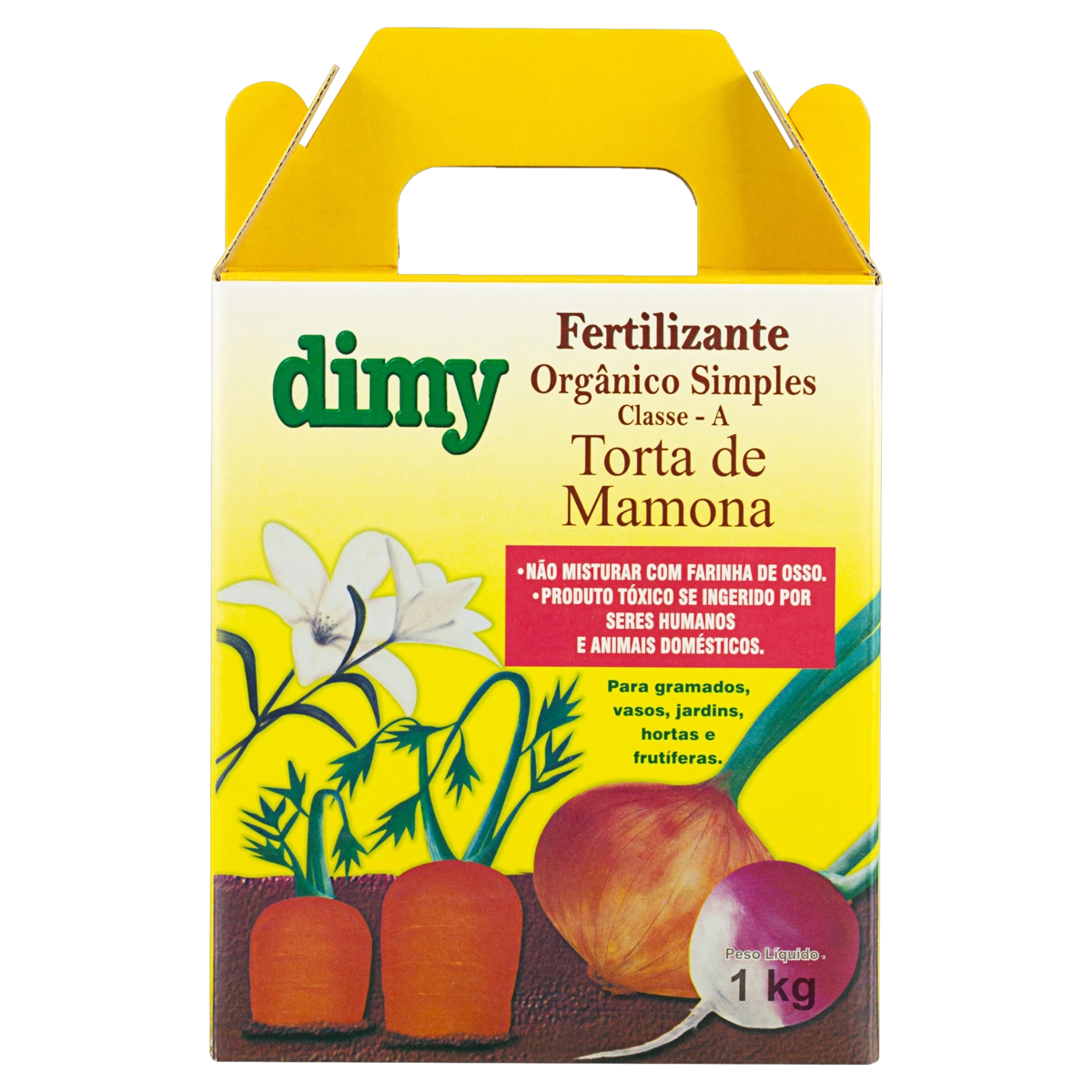 Fertilizante de Torta de Mamona 1kg