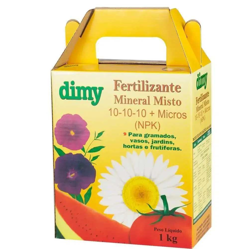 Fertilizante Caixa 10.10.10 Dimy 1kg