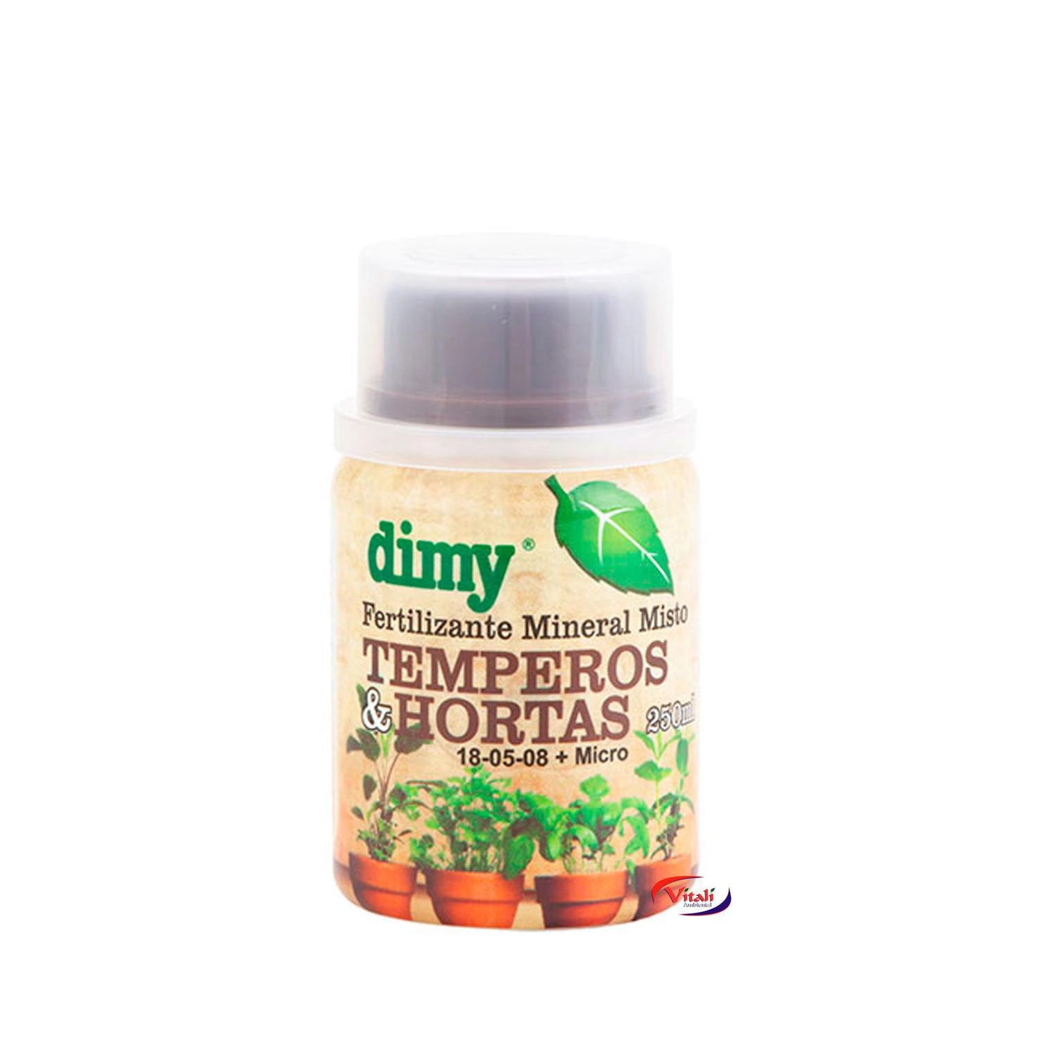 Fertilizante para Tempero e Hortas Dimy 250ml