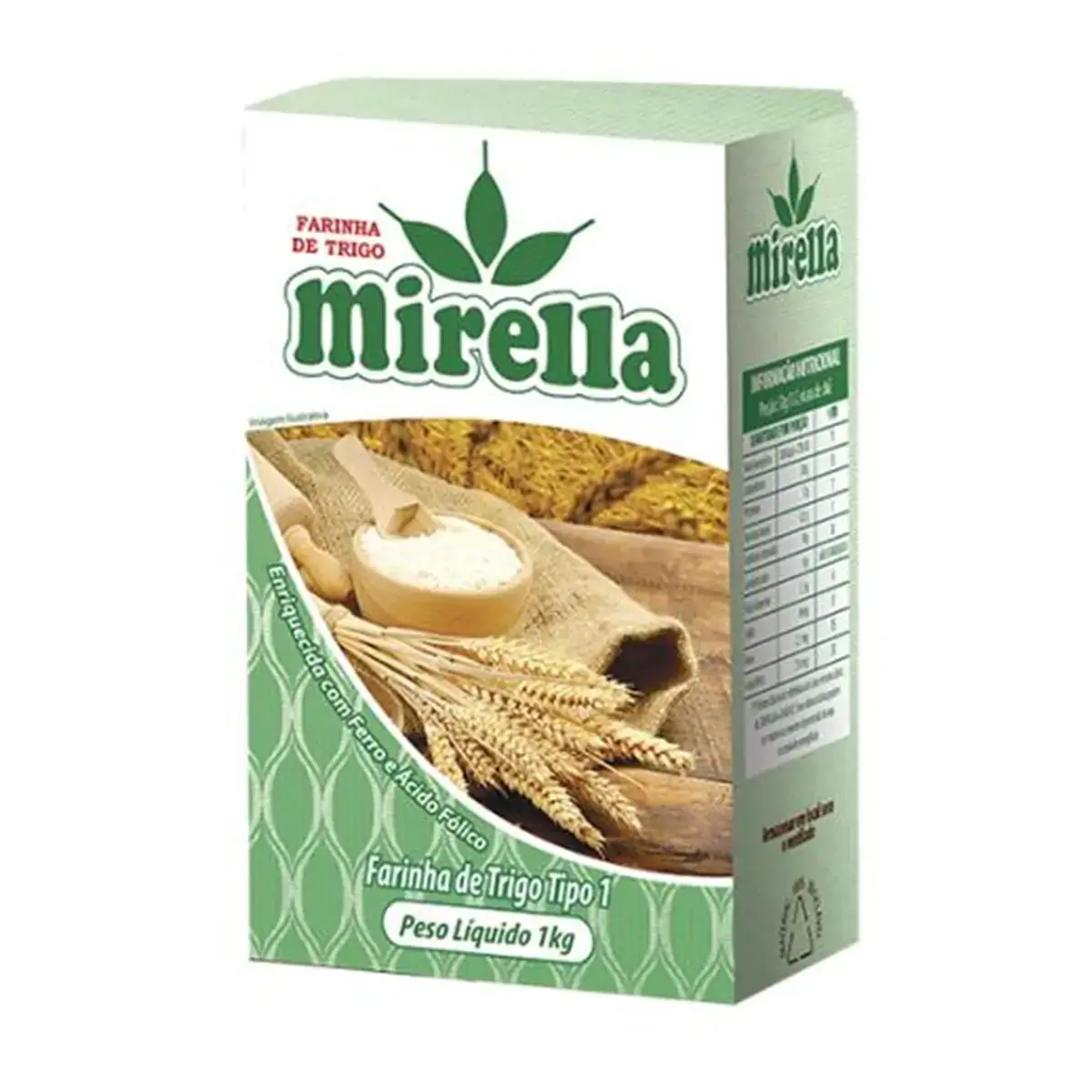 Farinha De Trigo Mirella Papel Tp1 1kg